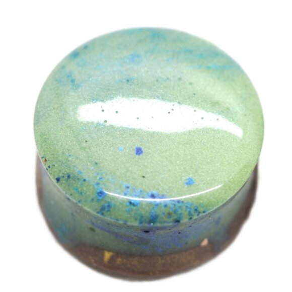 Green Two Tone Gauges - Picture 1 of 7